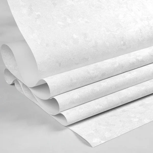 کاغذ دیواری طرح ساده سفید کد 914W