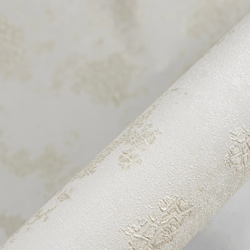 کاغذ دیواری طرح بافت کرم کد 935C