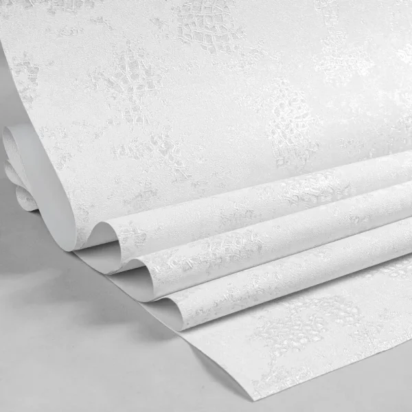 کاغذ دیواری طرح بافت سفید کد 935W